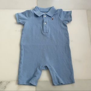 Baby Blue Ralph Lauren Shortall 9 Months